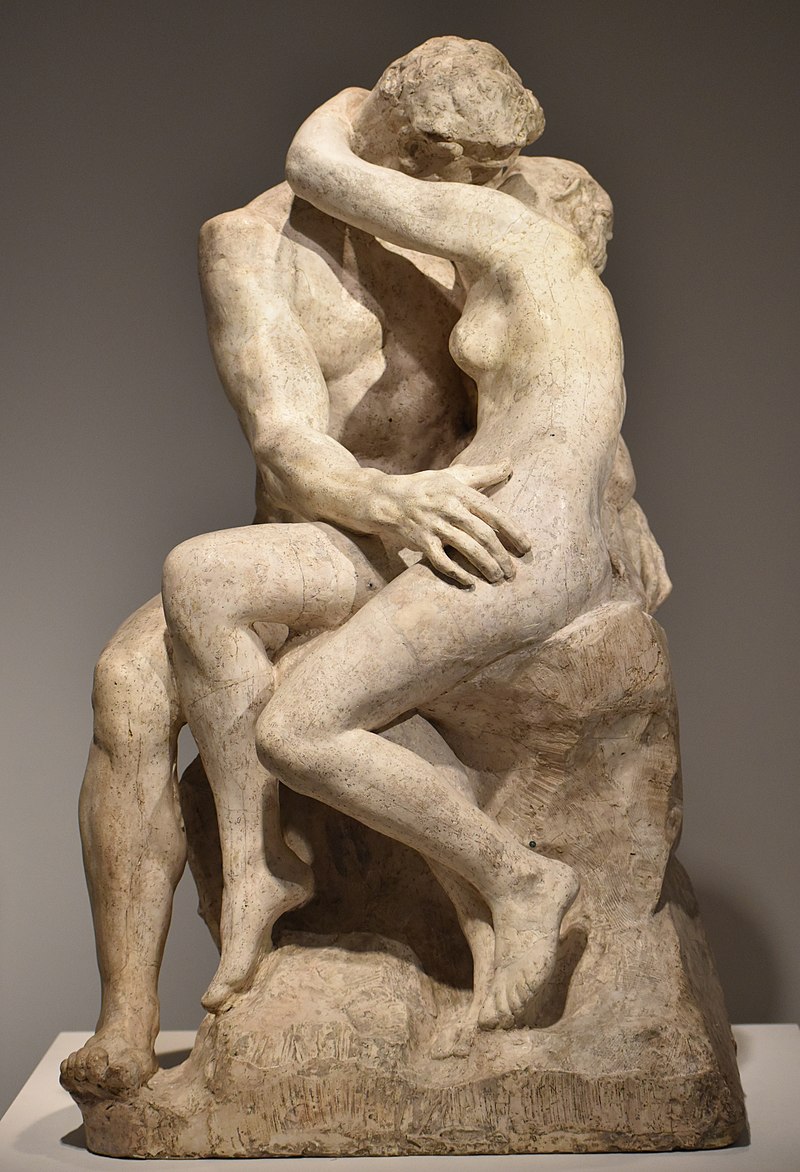 wikivictorian's tweet photo. The Kiss, by French sculptor Auguste Rodin (1882). Musée Rodin. https://t.co/qQd0YYJrYB