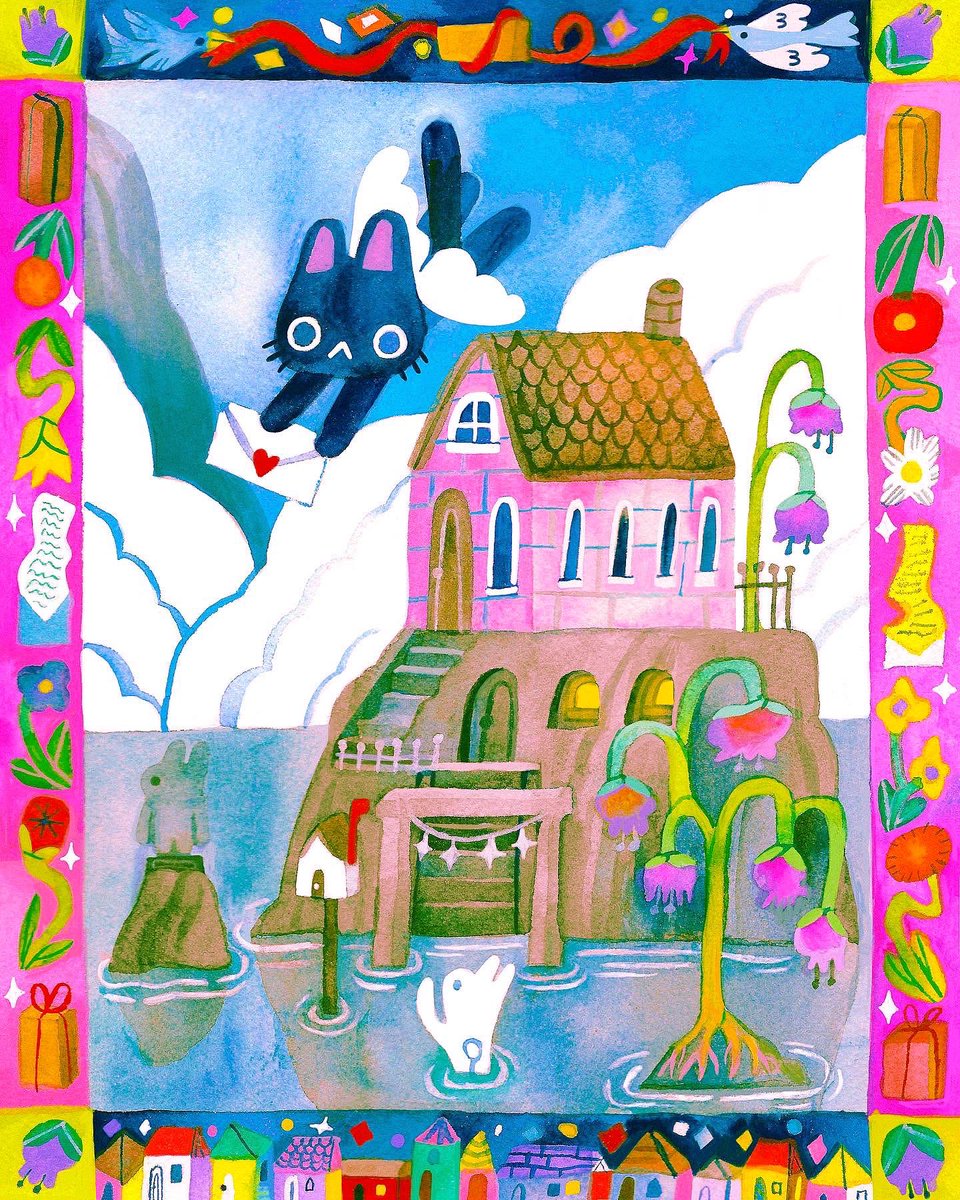 ☁️ delivering the morning mail 💌