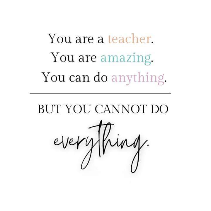 HelpATeacher's tweet image. Important reminder! 🙌