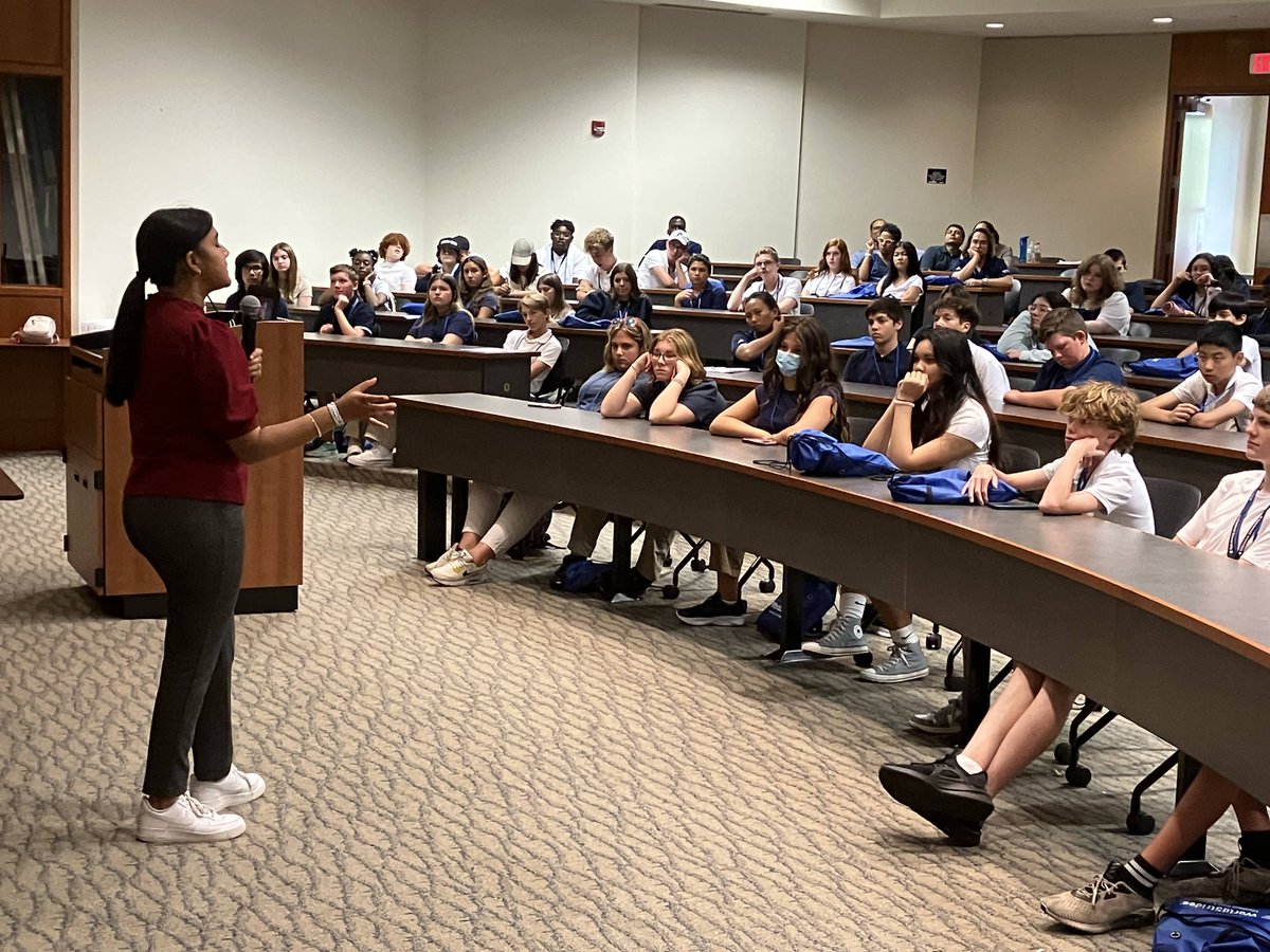 This was my 2nd year with the @envisionexp scholars and they always are an amazing audience. Great to be at Villanova last weekend, as the future innovators explore STEM and other career opportunities. #2023EnvisionSpeaker