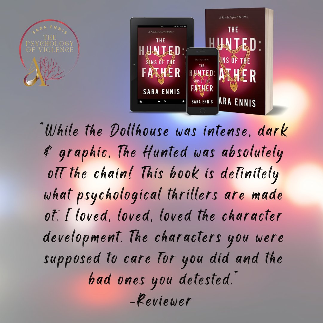 Emily Bright and her best friend Harper White have big dreams, but a chance meeting has changed the course of their future. Now they may not have any future at all.
Grab your copy in ebook or paperback, even signed! loom.ly/nXPYA60

#saraennis #thehunted #thedualityseries