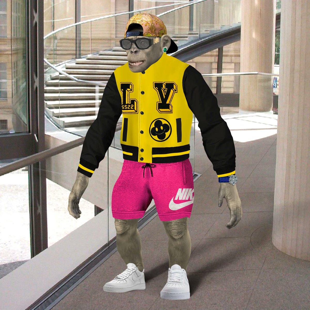 SwaggyChimps's tweet photo. Making sure Swaggy Chimps holders cash in on profits is our goal.
Get ready, drop date to be announced soon!!
#NFTs #swaggychimps #NFTCommumity #CryptoCommunity #opensea #CryptoNews #NFTPdrops https://t.co/Y3mJbvMQif