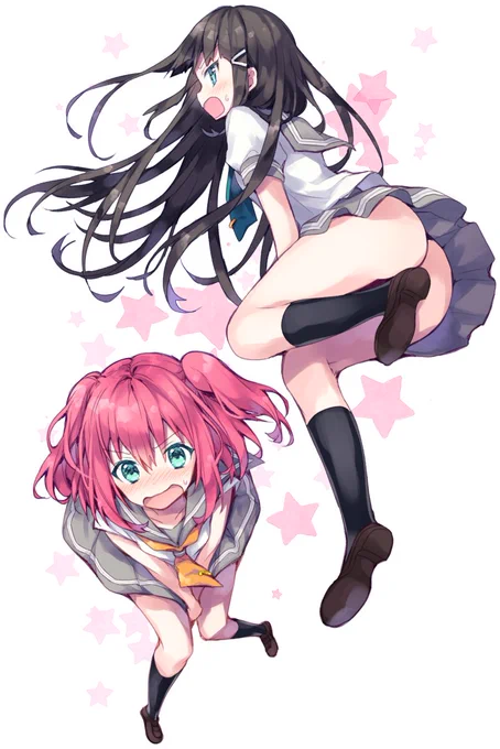 きょうも一日暑くなりそうなので、ダイヤさんの涼しげなおしりとルビィちゃんの太ももを見て涼しくなろう 
