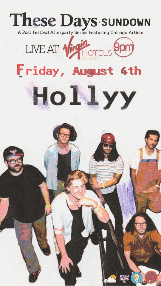 thesedaysmag's tweet photo. Night one of our Sundown post-festival post festival afterparty series at the @virginhotelschi features:

• @hollyyband 
• @MANWOLVESBAND 
• @Moontypo 
• Indigo

Great Chicago music. Completely free. Meet us there on Friday, August 4th.

RSVP: https://t.co/iWe40VKjbZ https://t.co/1pavMcBULW