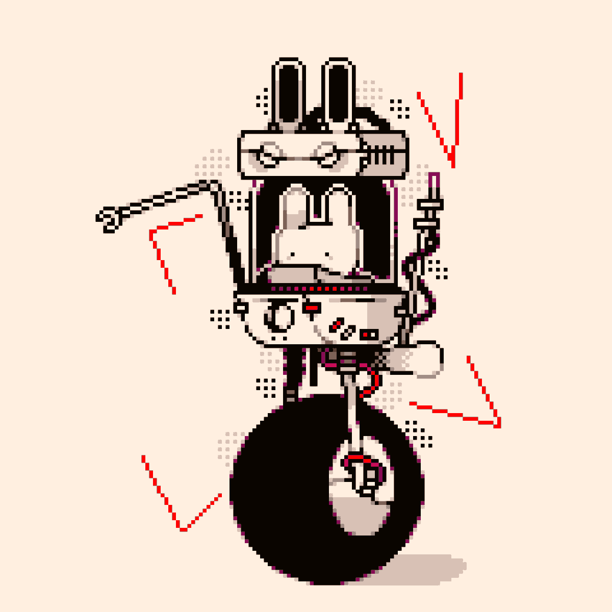 YoHokki's tweet photo. 🐰 #pixelart https://t.co/DUXThUpmFY