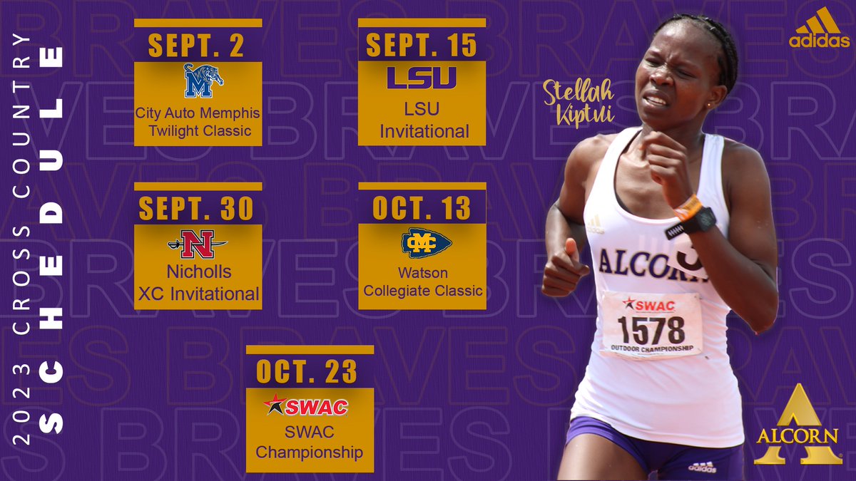 2023 Braves Cross Country Schedule!!!

#FearTheBrave