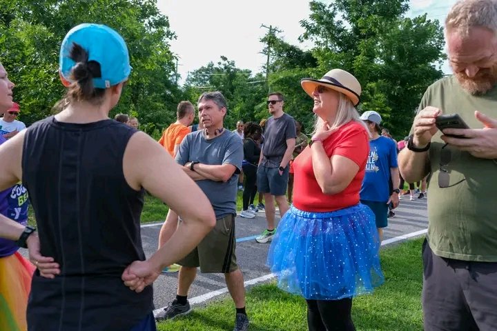 collegeparkrun's tweet photo. #PaintBranch Banksy even came up with some fun games to help kids (of all ages) make it to the turnaround. Thanks to the MANY #volunteers who helped to put on such a fun event this week.
#EverybodyWelcome #ComeAndJoinUs https://t.co/900P2ecNAp