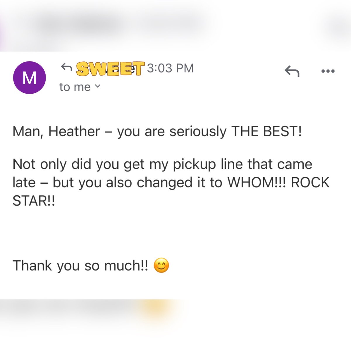 heatherlywrites's tweet photo. I’m such a word nerd. Glad my producer at @NewsNation  appreciates it! ♥️🤗

https://t.co/WCLNQ6SEK4

#sorrynotsorry #thewriterinme #nationalvoiceover #promovoice #networkvoice #tvnews #tvnewsvoice #networknews https://t.co/iV2QQXTXkj