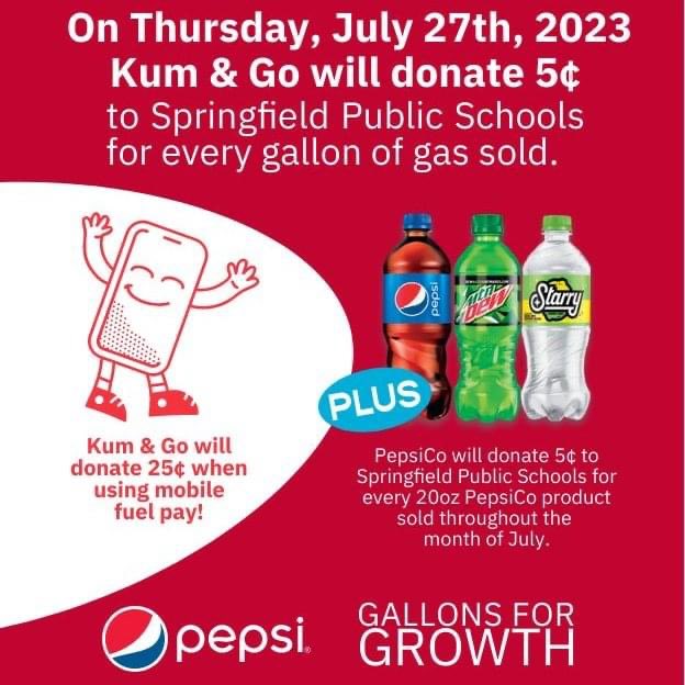 alemcclanahan's tweet image. Fuel up at @kumandgo today and support our teachers and students. Every dollar raised goes to fund grants for SPS educators. #Gallons4growth #SupportSPS @Foundation4SPS