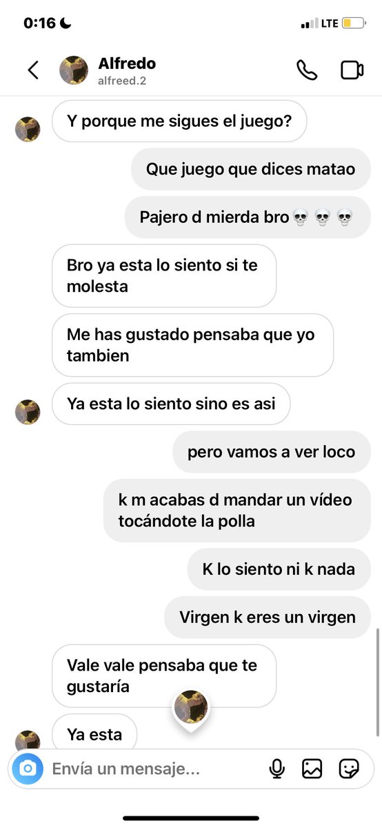 honeybadass_'s tweet photo. un día más recibiendo vídeos d pajeros os voy a matar a todos a sangre fría https://t.co/BAwGO8itjv