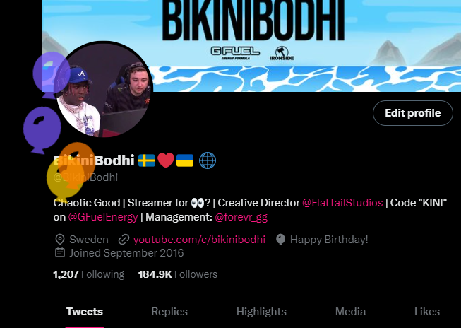 BikiniBodhi 🇸🇪❤️🇺🇦 tweet media