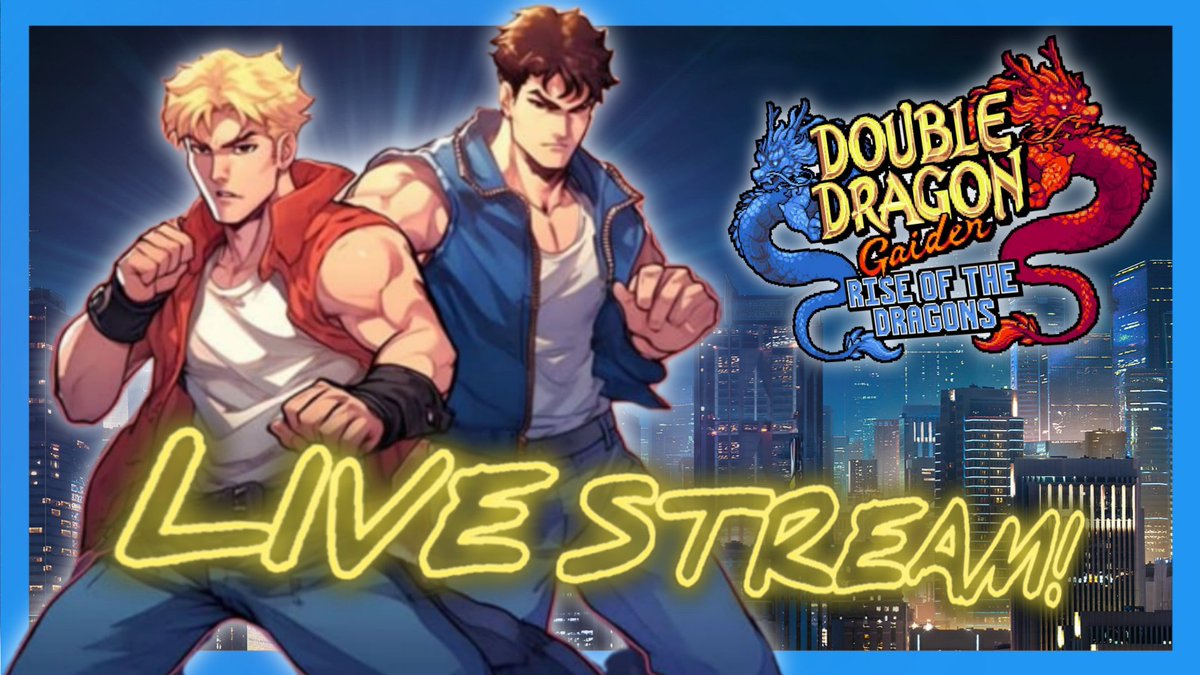 gaming_outcome's tweet image. It&apos;s Double Dragon time! Join me tonight Live at 7 PM (PT) to check out the new #DoubleDragonGaidenRiseOfTheDragons to not miss out simply click the link and set notify me on YT.

🔴youtube.com/live/fM2LVQDW6…

#DoubleDragon #ModusGames #SecretBase #YoutubeGaming #Live