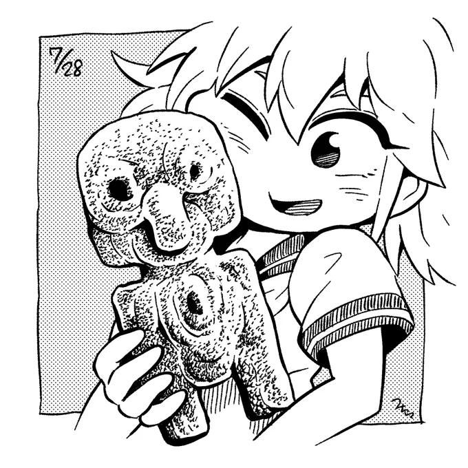 おはようございます!今日のラッキーアイテムは土人形です! 