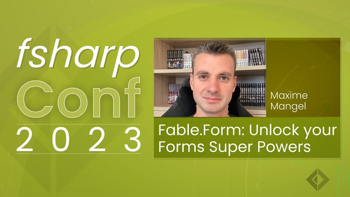 dotnet's tweet photo. In today's #fsharpConf session replay, we journey into making working with forms fun and easier than ever. 

➕, we unlock superpowers -- like type-safety, reusability, and much more. 🎥 https://t.co/WSBqXoAlbF https://t.co/nLEgQytE8K
