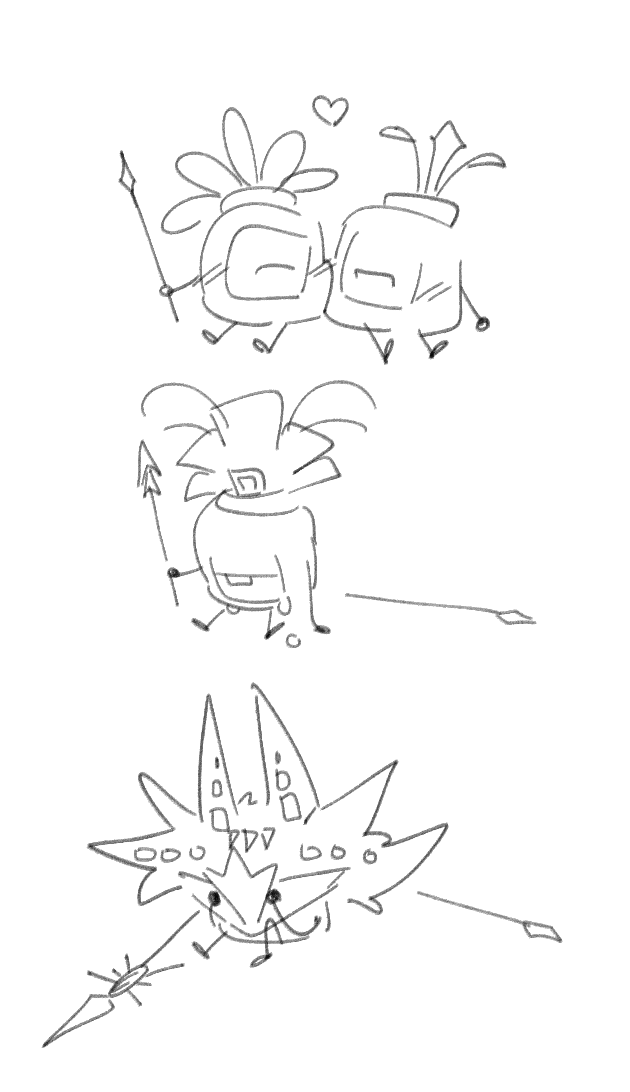 RalicielRanting's tweet photo. I'm so sorry to draw too much Patapon-related content these days. https://t.co/c5TGzcbMjy