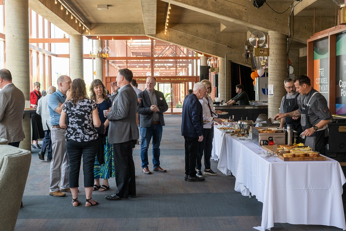 When it comes to event suppliers and catering, we make the effort to shop locally.

💬 "We do our best to build strong and vibrant communities with our dollars." - John, Events and Sponsorship

We're always looking for new vendors! Retweet &amp; tag your fave #yeg &amp; area vendors 👋