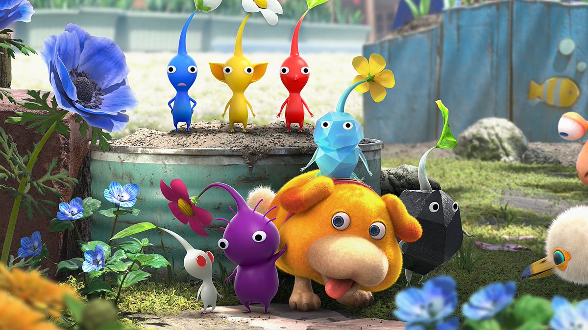 YGKere's tweet photo. Je découvre la saga Pikmin avec #Pikmin4 et c'est un gros kiff. Un vrai petit bonbon ce jeu. https://t.co/yQPMWpAH9T