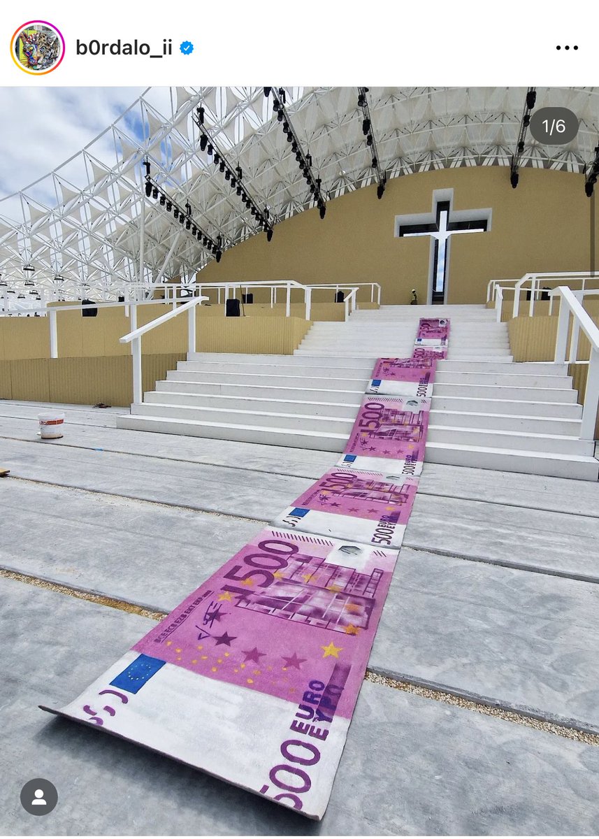 Mais um exemplo para a lista da arte como (eficaz) forma de protesto.