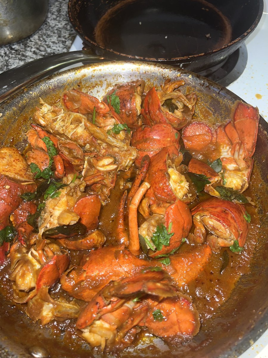 Dish of the day, lobster sambal!