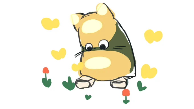 お仕事最近頑張ってるんだ福祉の仕事大変だけど頑張ってちょっとずつイラスト描いているので楽しみに待っててください 