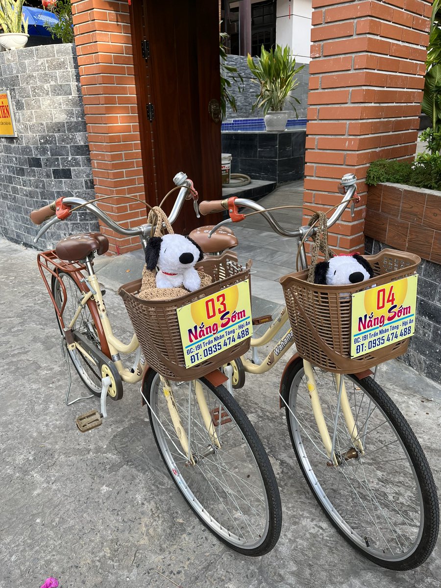 snooopyiscool's tweet photo. took my snoopies out for biking https://t.co/UaLnisGFQp