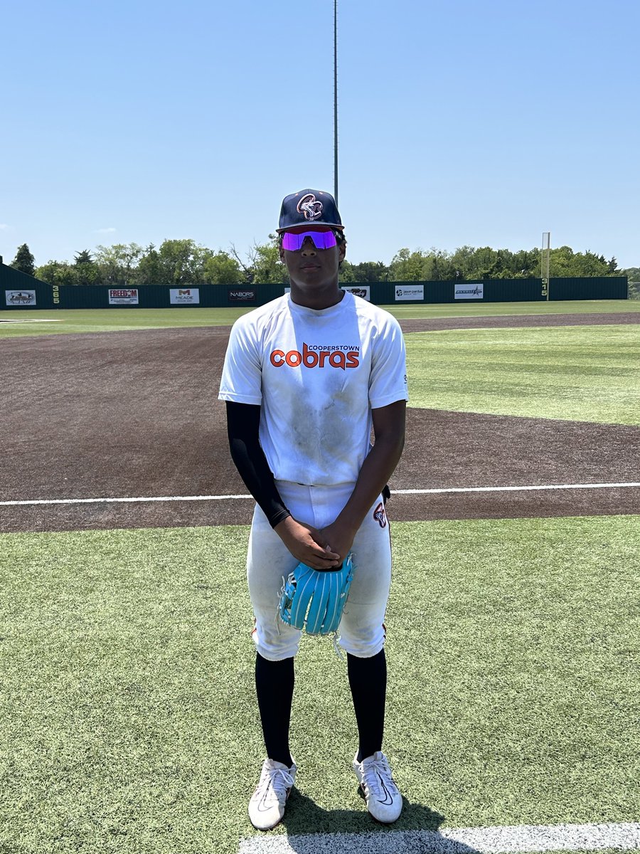 F: <a href="/follow_cobras/">Cooperstown Cobras</a> 16U Munguia 5, NTXBC Dirtbags 2025 White 0
PoG: <a href="/KarsonBorgman/">Karson Borgman</a> 6 IP, 4K, 0H, 0R
Hitter: Josue Encarnacion 2-3, 3B, RBI, 2R