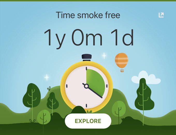Yeah, I did that!!!!!!!!!!!!!!!! Zero cigarettes or nicotine! 💪🏻 @thesmokefreeapp https://t.co/6OhRT<a href="/tag/tattoo"class="tags"><span>#tattoo</span></a><a href="/tag/weed"class="tags"><span>#weed</span></a><a href="/tag/hightimes"class="tags"><span>#hightimes</span></a><a href="/tag/stoner"class="tags"><span>#stoner</span></a>