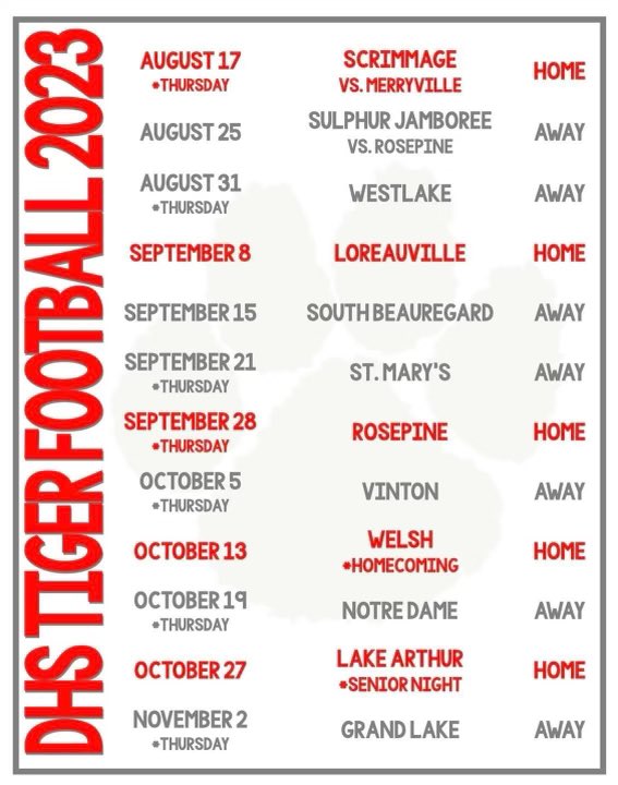 DeQuincy Tigers Football tweet media