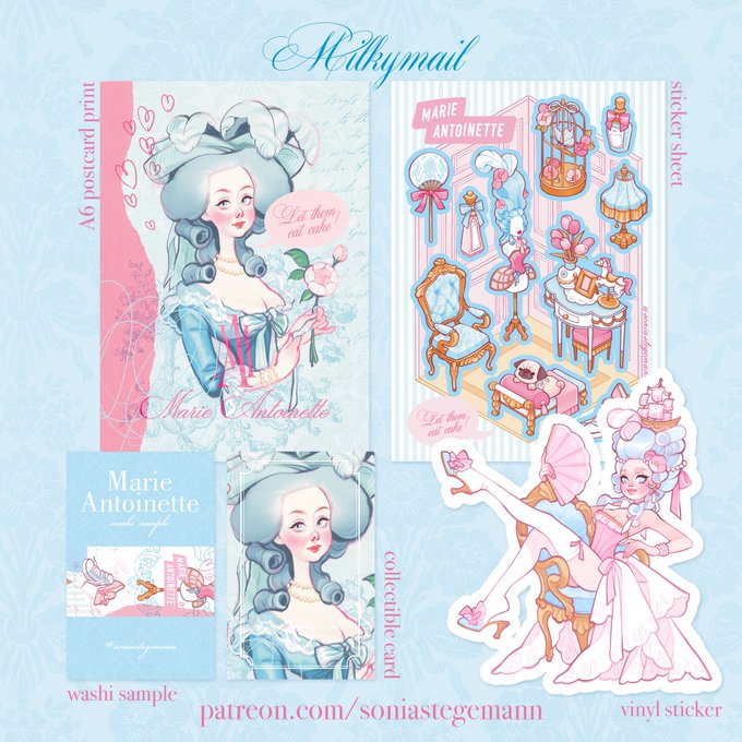 July and August rewards☺️🌷✨
I`m so happy with how these came out!! The paper doll is my favorite item! 