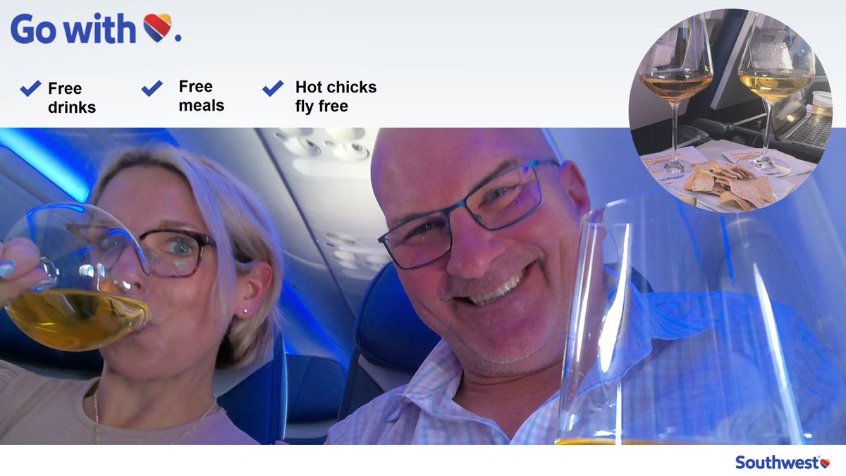 markette's tweet photo. Stepping up its game @SouthwestAir with NEW Business 1st service. #Lovely @HollyMarkette https://t.co/2KWNXJz40f