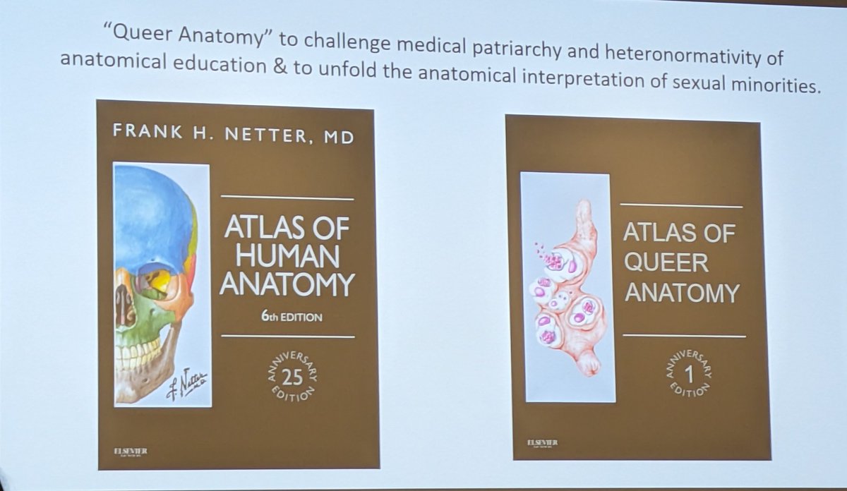 dr_michaelmarks's tweet photo. Kicking off final session #ISSTDR2023 @henryjdevries presents The Atlas of Queer Anatomy designed to challenge white, heteronormative narratives of the body seen in most textbooks https://t.co/fFAJUDRUtK