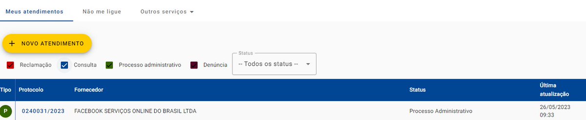 SaitamaKof98ol's tweet photo. @proconspoficial boa tarde, tenho um processo aberto e sem resposta ha mais de 30 dias. e tambem não consigo agendar  atendimento. https://t.co/YYxyv8YdaD