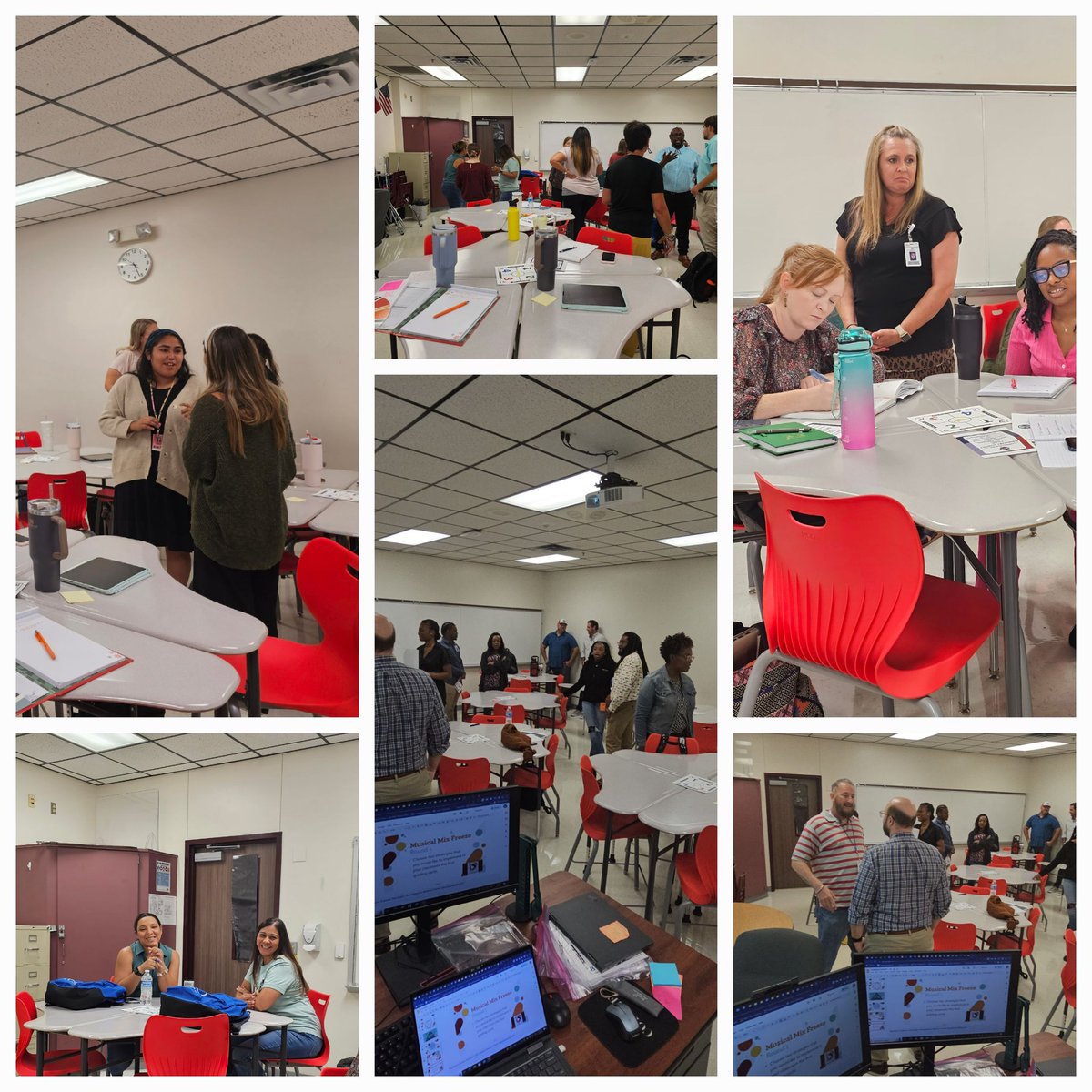 Aleahcr's tweet photo. Engaging Strategies through modeling and practice! New teachers are so excited to use what they have learned! #GISDEffect @ambermhope @GISD_PD @tld
@GISDTLD @SKReeves_GISD @EGrindele @GISDRLA https://t.co/Q8s4qSG46J