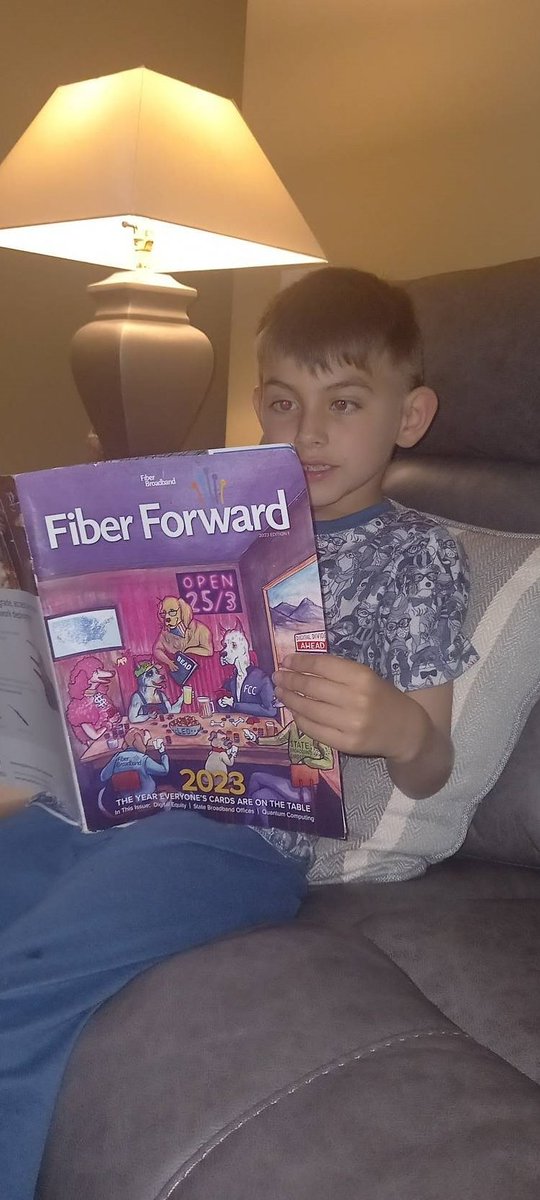 fiberbroadband's tweet photo. We're still hard at work building tomorrow's #fiberworkforce... And we're starting with our youth! 

Nico already looks interested in a rewarding, long-lasting career in telecom!😁
 
#fiberforward #telecommunications https://t.co/Bvu4ay10dn