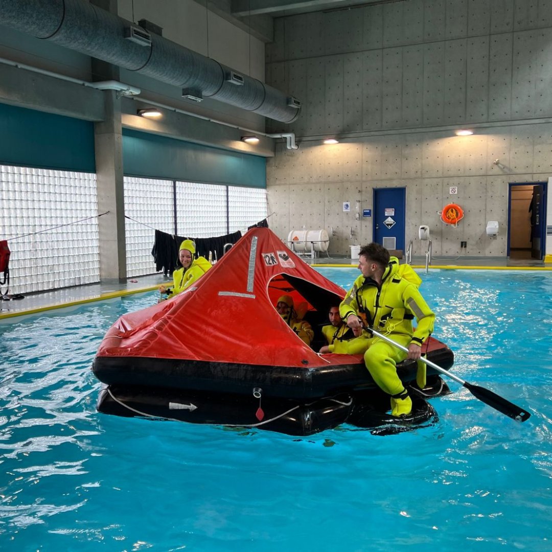 bcit's tweet photo. Real-world learning in action 🤩. #BCIT Marine Campus is the centre of training for the #maritime industry in Western Canada with programs in #navigation, #marineengineering, #seamanship, and maritime safety and security. https://t.co/vVC5Oj0uS9