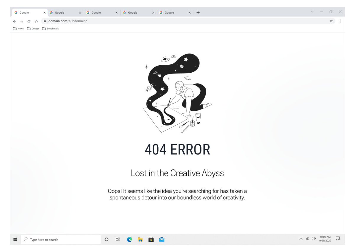 AdesuwaOjo_'s tweet image. Day 8 of 100
Prompt: 404 Page 
Couldn't really decide which one to post so it's a double bonanza day 😅
Which resonates better with you?
#DailyUi #404page #Webdesign
