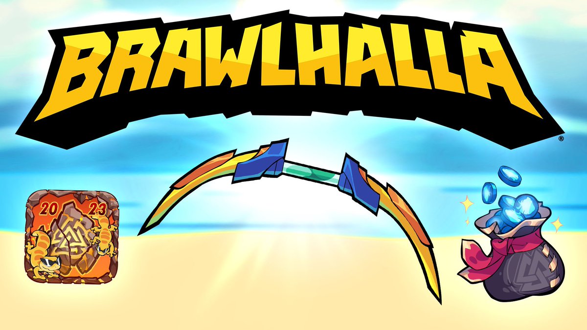 PearPodTV's tweet photo. 🚨GIVEAWAY ALERT!🚨

2 #Brawlhalla Summer Championship packs! 🔥

Like, retweet, tag your best friend forever and tell them why they are your friend💜 and follow @PearPodTV &amp; @BellevueEsports 

Ends on 8/4/2023

#giveaway #esports #GiveawayAlert #friendship https://t.co/HRHCsMnbH9