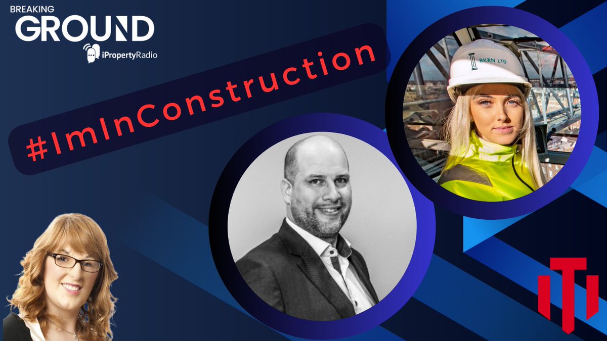 iPropertyRadio's tweet photo. On #BreakingGround Carol Tallon is joined by Mark Cronin of Townmore, and Kate Fahey, crane operator, join to discuss the new #ImInConstruction campaign.
Breaking Ground is sponsored by PLACEengage
Produced by Katie Tallon
Watch/listen-https://t.co/jBNmljOOne https://t.co/IdfOcNsN37