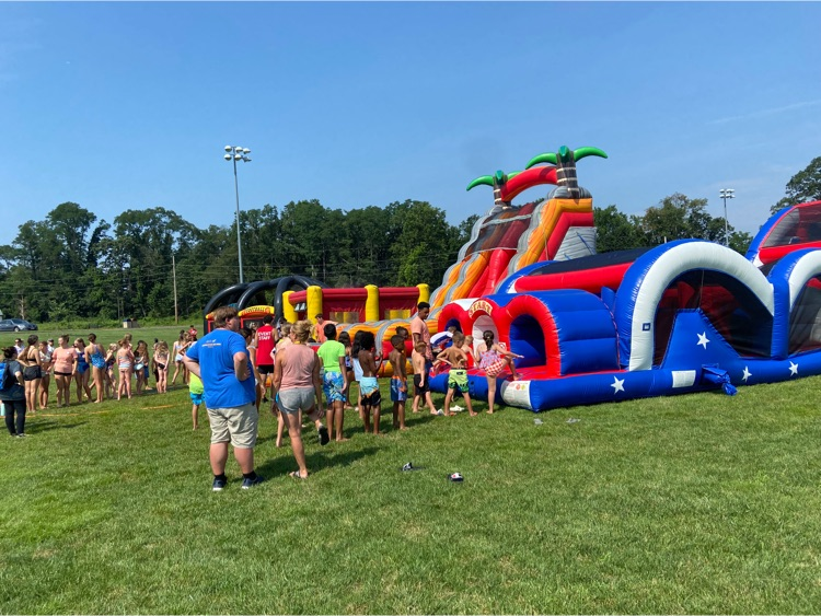 Great day today for our ESY and ASP students. Thank you to TF recreation for inviting us to enjoy this fun day with the campers!! #tfspantherpride