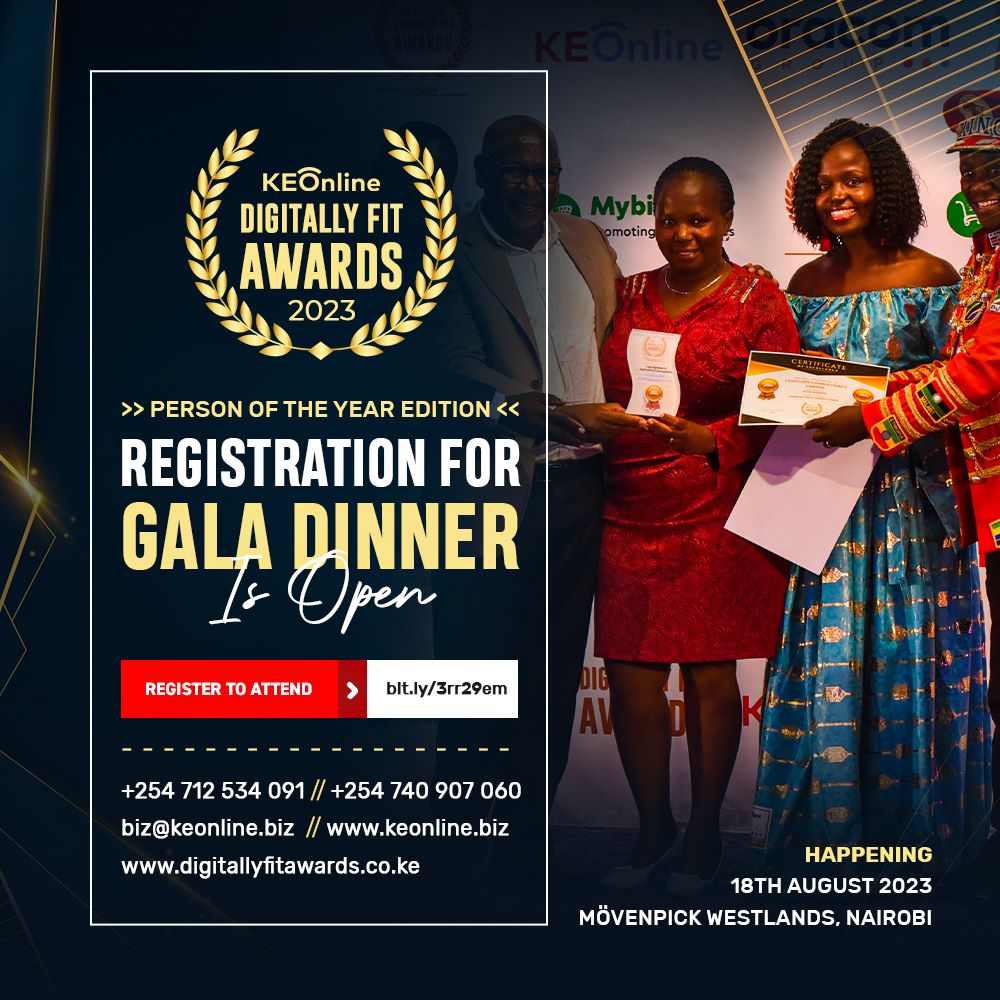 Are you ready for the biggest digital celebration of the year?  #DigitallyFitAwards2023  Secure your spot now by registering at bit.ly/3rr29em before it's too late. 

#MaandamanoWednesdayToFriday #Maandamano