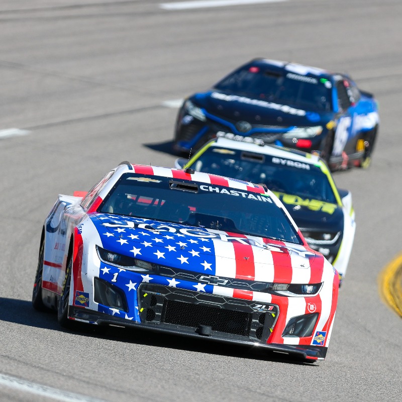 NASCAR's tweet photo. The #NASCARPlayoffs picture could be in much sharper focus when the dust settles at @RichmondRaceway.