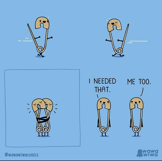 WholesomeMeme's tweet photo. Art by WawaWiwa @wawawiwacomics https://t.co/HX0QkQAta4