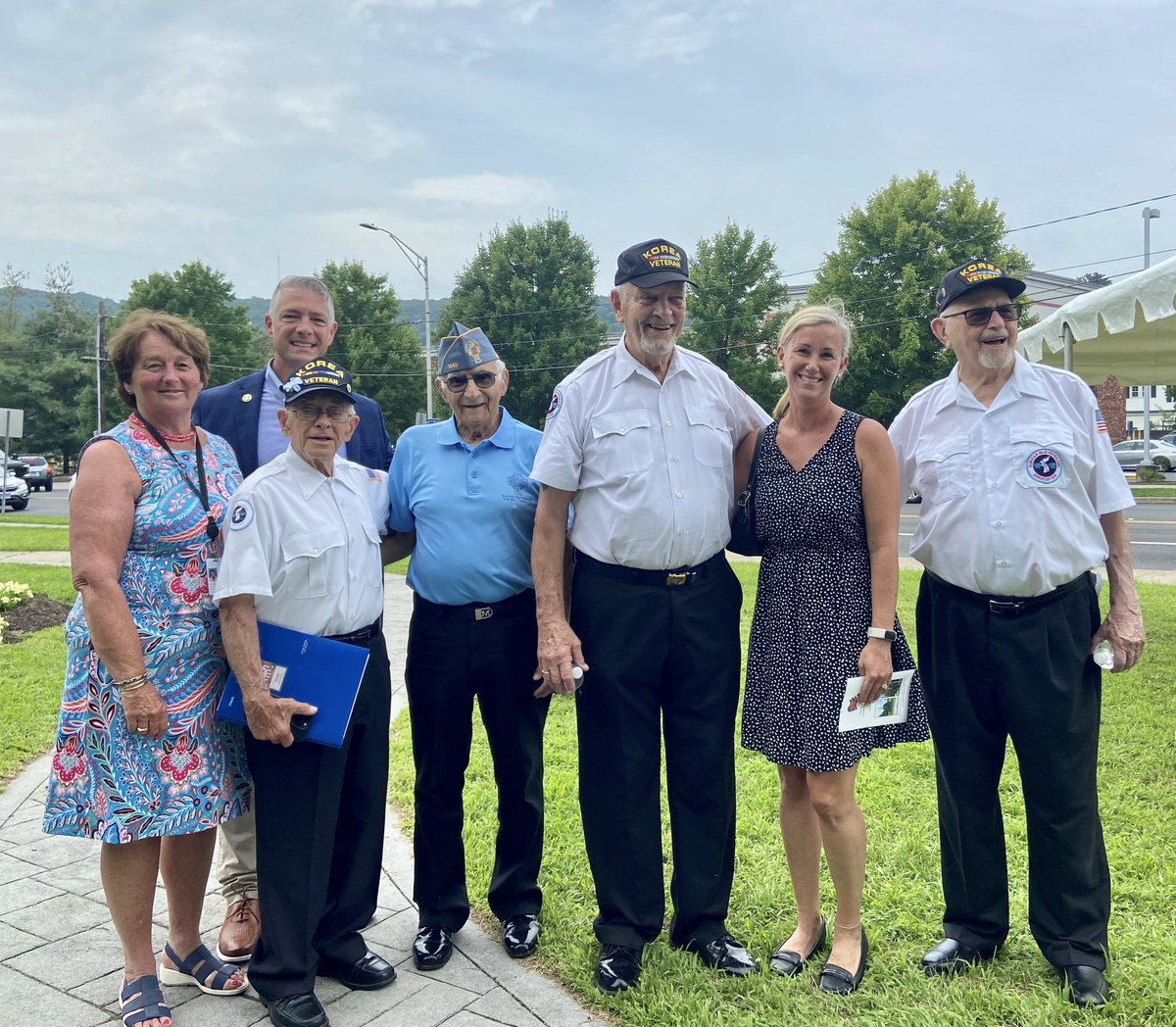 Marking today’s 70th Anniversary of the Korean War, I attended a ceremony held this morning at the Danbury War Memorial. Thank you to our local heroes lost and to our veterans.