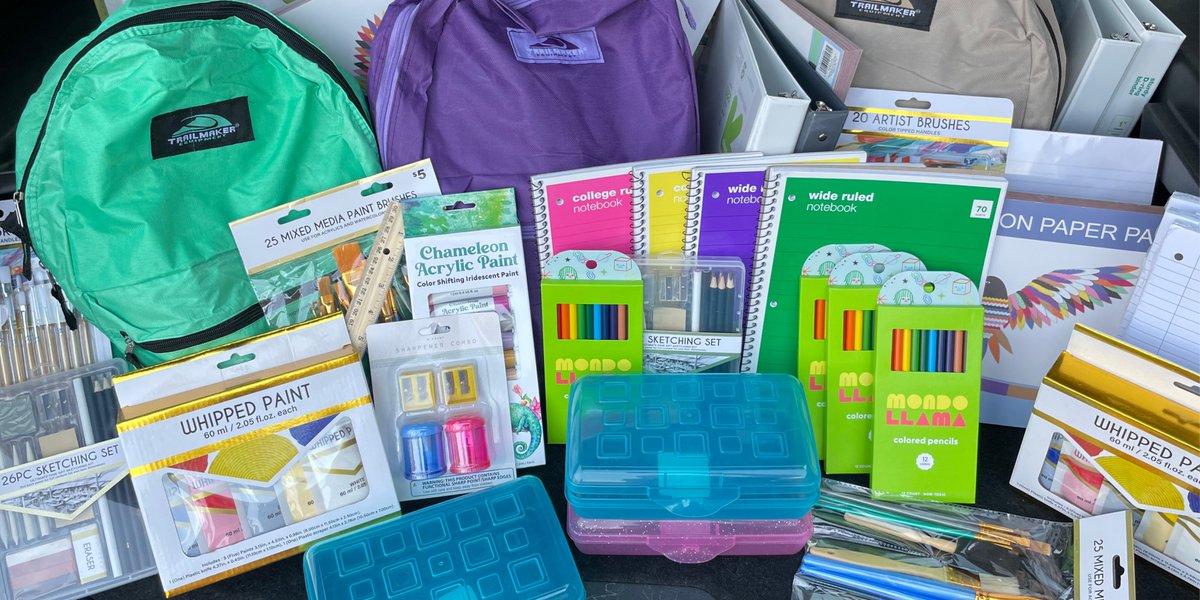 PGAVArchitects's tweet photo. PGAV happily participated in yesterday’s IIDA+KVC Back-to-School Drive aimed at sending students back to school this Fall with all the tools needed for a successful school year. @KVCkids enriches and enhance the lives of children and families through healthcare and education. https://t.co/VQZ3shWnxE