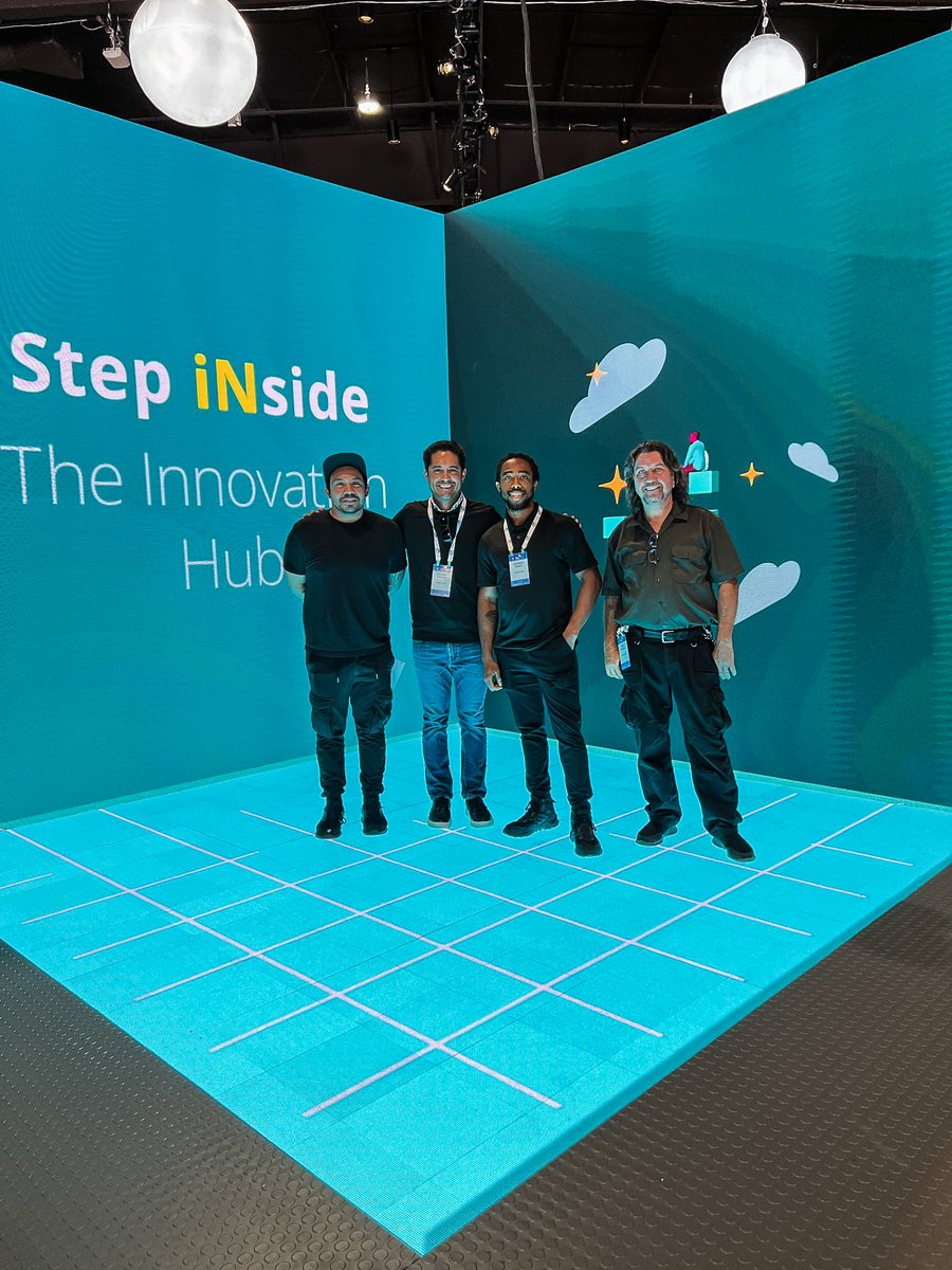 MatrixVisual's tweet photo. Unleashing Innovation at Pegaworld @pegasystems! With a mesmerizing curvature design and build, along with an amazing LED cube and floor, we're pushing the boundaries of visual immersion and creativity. 

Gear used:
ROE 2.6 Graphite
Black Marble 4 BM4
#pegaworld #matrixvisual https://t.co/ZtU2pyOnRA