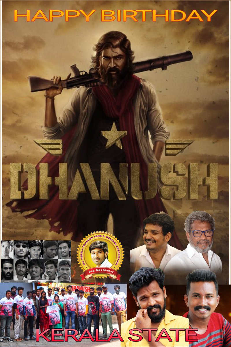 SimoshSimu's tweet photo. Happy Birthday THALAIVA
@dhanushkraja 
We waiting for the  Mass Captain Miller ❤‍🔥❤‍🔥🔥🔥🔥
@theSreyas @SathyaJyothi @ArunMatheswaran @gvprakash @DirectorS_Shiva @B_RAJA_ https://t.co/4F9ZPUfmgL