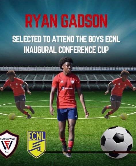 Monday July 31st <a href="/RyanGadson3/">Ryan Gadson</a> will be traveling to Chula Vista Elite Athlete Training Center in California where he will spend a week playing with the top players across the country and compete for the ECNL Conference Cup. Let’s go RG#KEEPWORKING#GODDID!!!