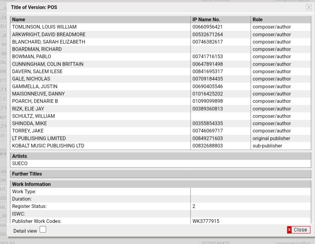 LouisTPy's tweet image. 🚨| Louis Tomlinson fué acreditado en “POS” (canción) debido a que usaron un SAMPLE de su canción “Back To You”!