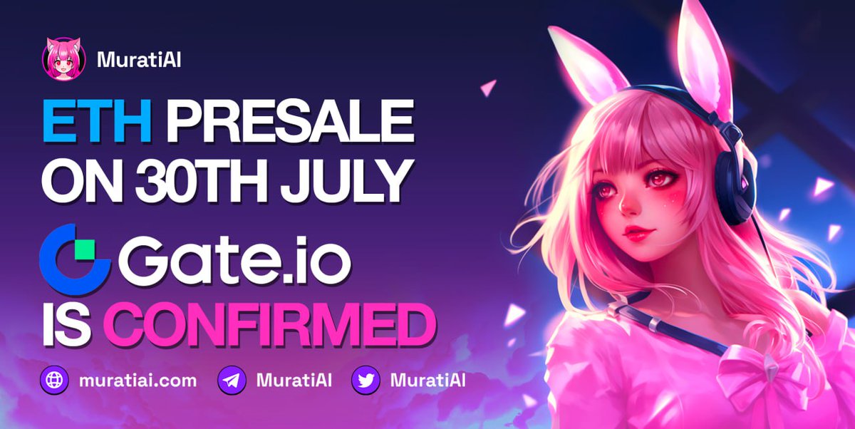 CHAINGIVEAWAYS's tweet photo. MuratiAI is launching on $ETH, https://t.co/Jg7S1Eq28Q listing is confirmed! I'm giving away 2 whitelists for presale to people who follow 

@CHAINGIVEAWAYS
@MuratiAI

24 hour https://t.co/mDHGuFQXI7