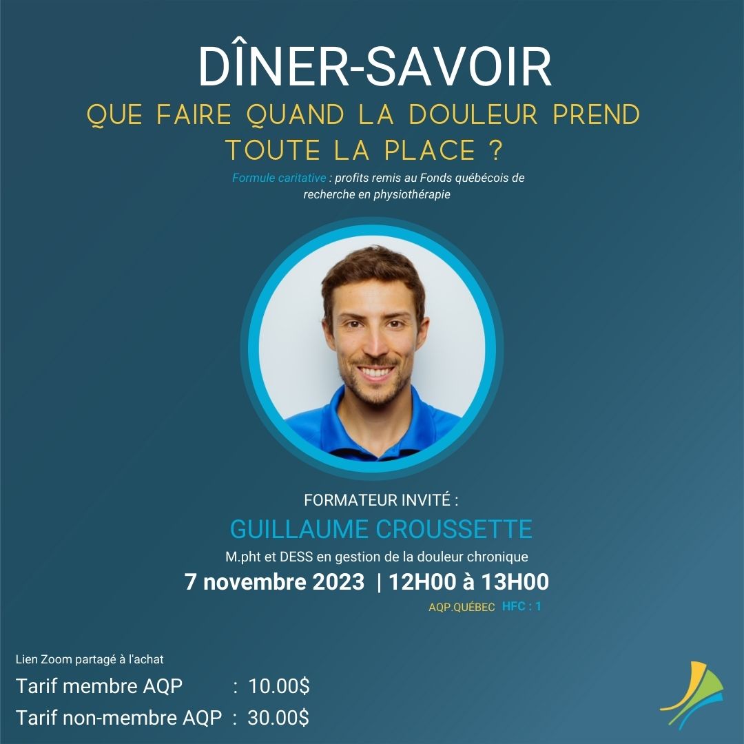 Association québécoise de la physiothérapie tweet media